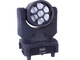 CL-077  7顆LED調焦搖頭燈